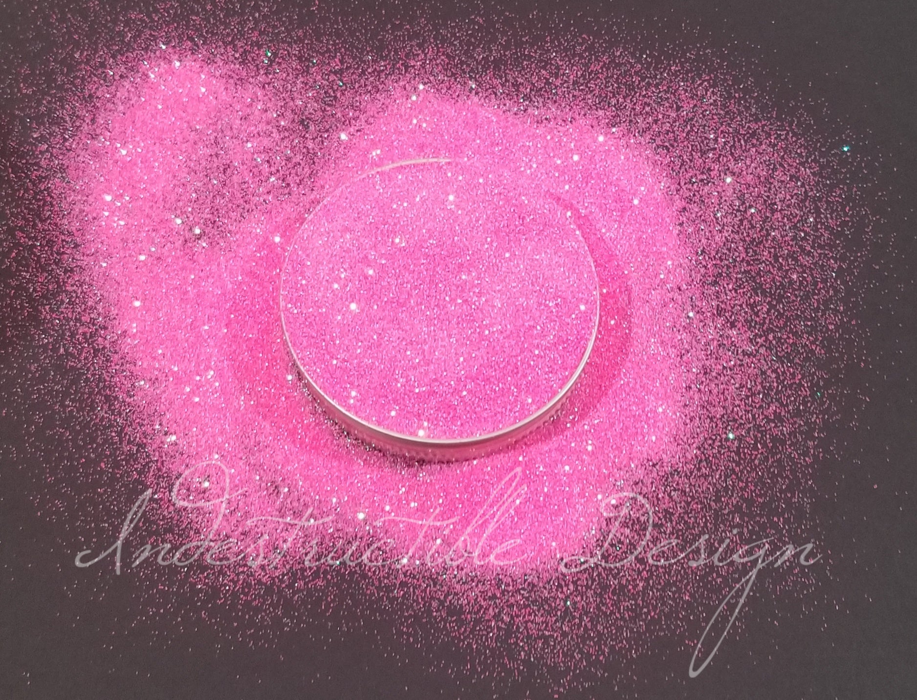 Electric Pink fine Glitter - 2.2 oz